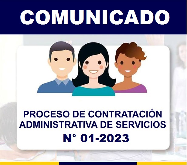 Vista preliminar de documento COMUNICADO de la Convocatoria CAS Nº 01-2023-MDP.pdf