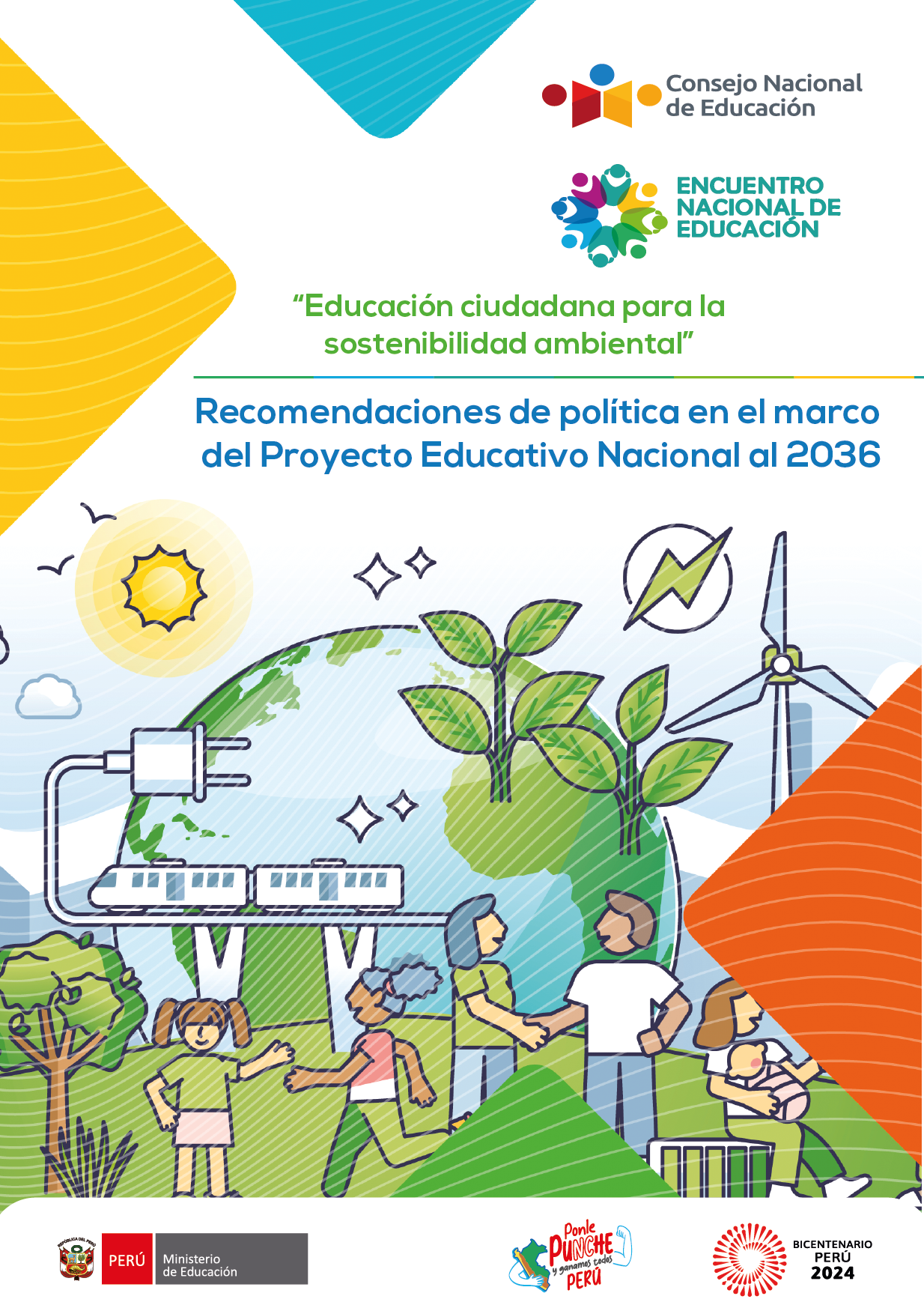 Vista preliminar de documento Educación ciudadana para la sostenibilidad ambiental. Recomendaciones de política en el marco del Proyecto Educativo Nacional