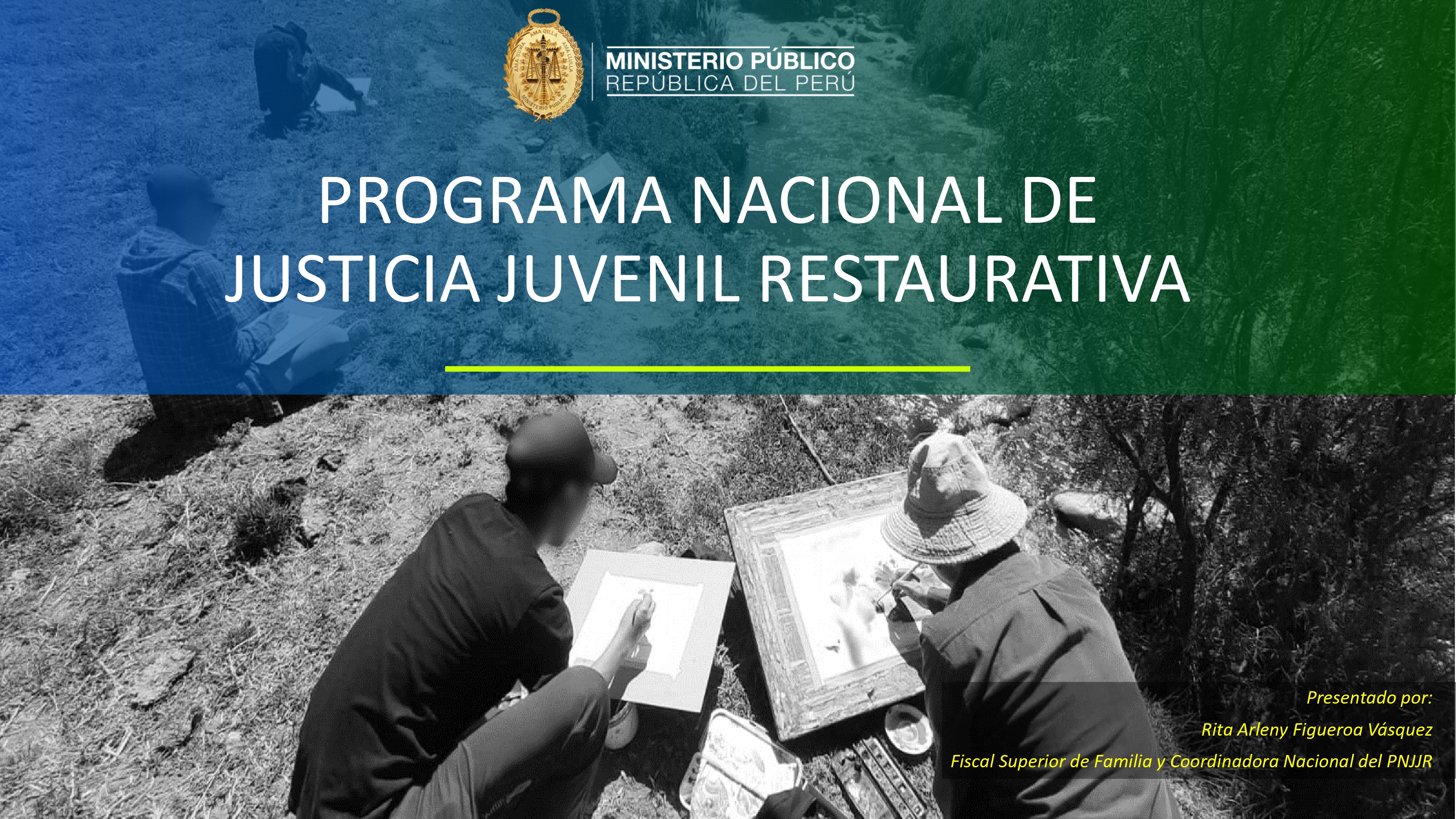 Vista preliminar de documento Programa Nacional de Justicia Juvenil Restaurativa - 2024