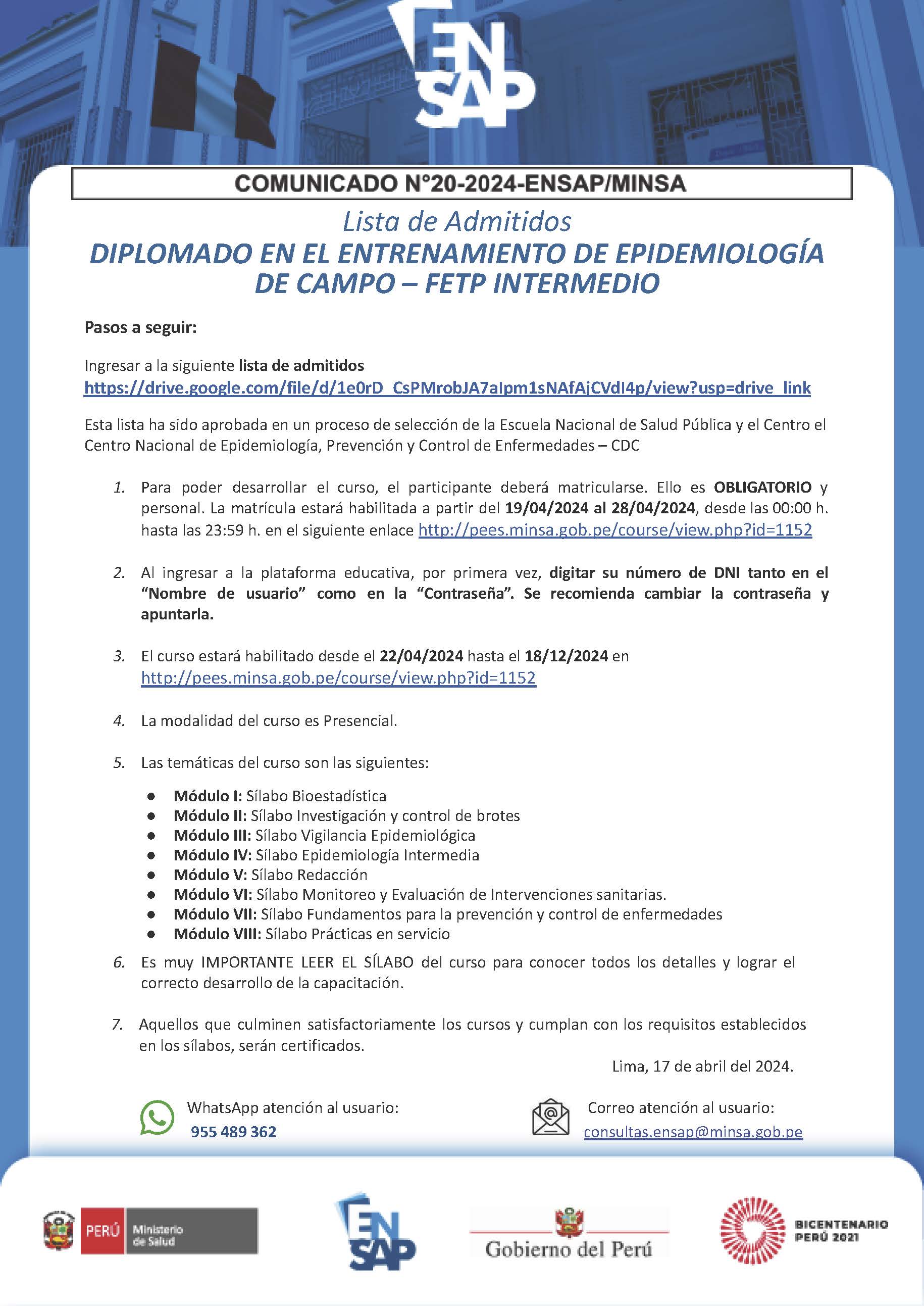 Vista preliminar de documento COMUNICADO 020 .docx (1)