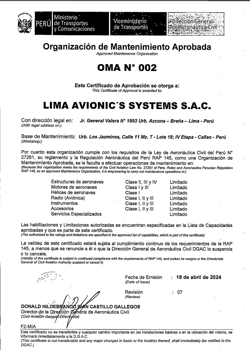 Vista preliminar de documento OMA 002