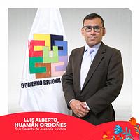 Luis Alberto Huamán Ordoñez