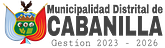 Logotipo de Municipalidad Distrital de Cabanilla