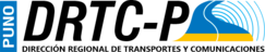 Logotipo de Dirección Regional de Transportes y Comunicaciones - Puno
