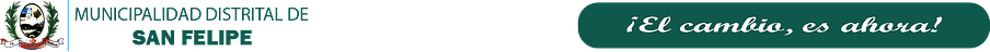 Logotipo de Municipalidad Distrital de San Felipe
