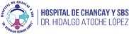 Logotipo de Hospital de Chancay y SBS Dr. Hidalgo Atoche López
