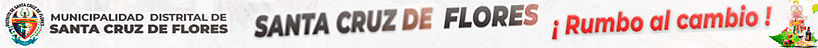 Logotipo de Municipalidad Distrital de Santa Cruz de Flores