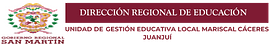 Logotipo de Unidad de Gestión Educativa Local Mariscal Cáceres - Juanjui
