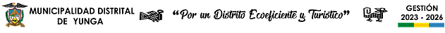 Logotipo de Municipalidad Distrital de Yunga