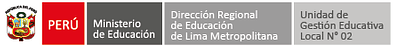 Logotipo de Unidad de Gestión Educativa Local N° 02