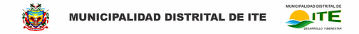 Logotipo de Municipalidad Distrital de Ite