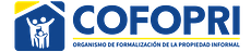 Logotipo de Organismo de Formalización de la Propiedad Informal