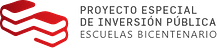 Logotipo de Proyecto Especial de Inversión Pública Escuelas Bicentenario