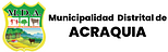 Logotipo de Municipalidad Distrital de Acraquia
