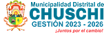 Logotipo de Municipalidad Distrital de Chuschi